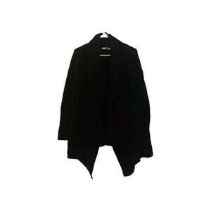 Melissa McCarthy Seven7 Open Front Cardigan Sweater Womens Chunky Knit Medium